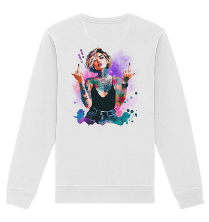 Rebel Rose - Sweat-shirt unisexe bio