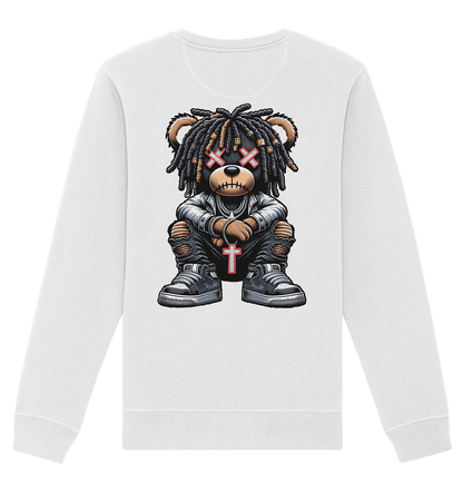 Badass Teddy - Organic Unisex Sweatshirt