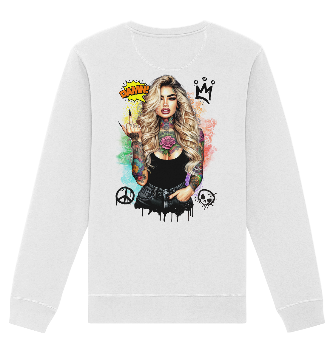 Ink Queen - Organic Unisex Sweatshirt