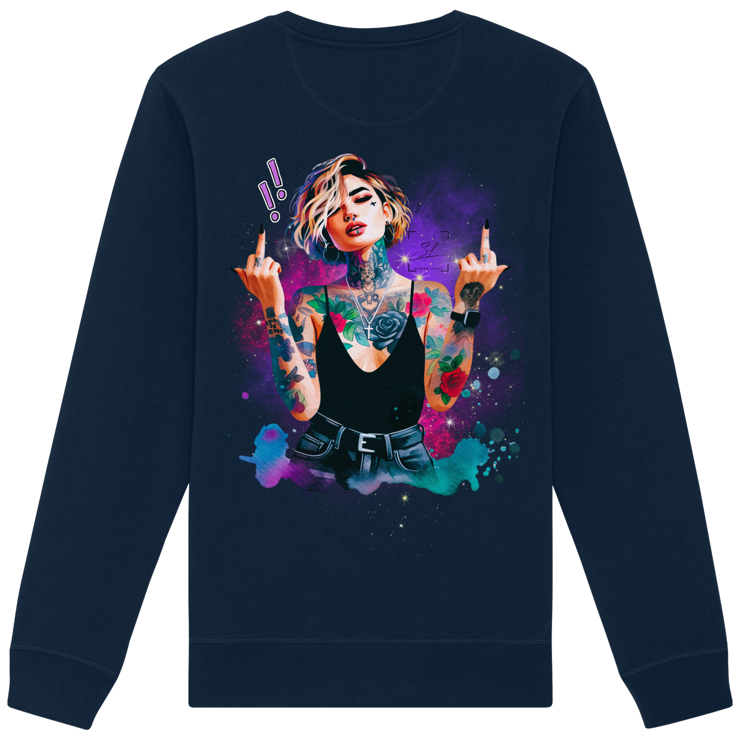 Rebel Rose - Organic Sweatshirt
