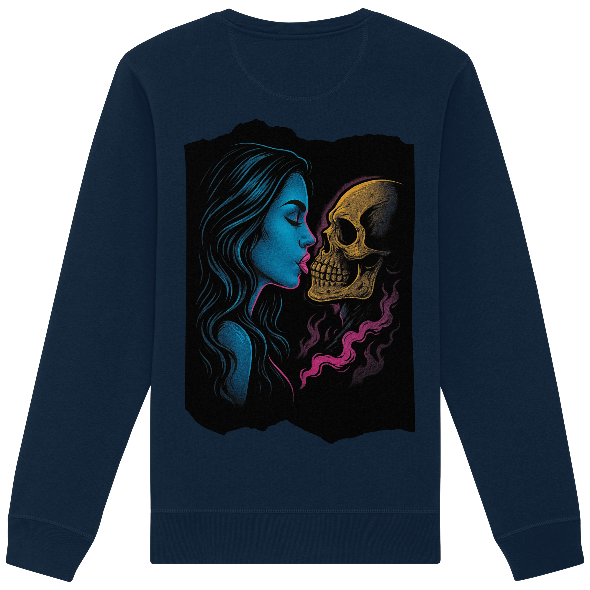 Kissing Skull - Organic Sweatshirt
