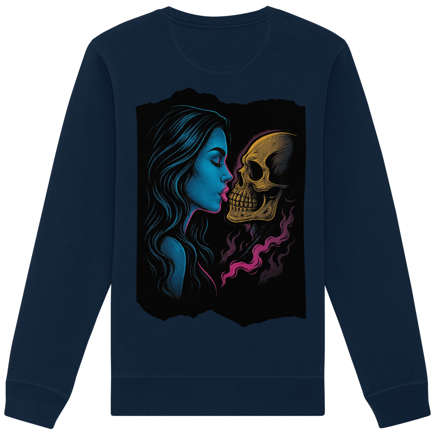 Kissing Skull - Organic Sweatshirt