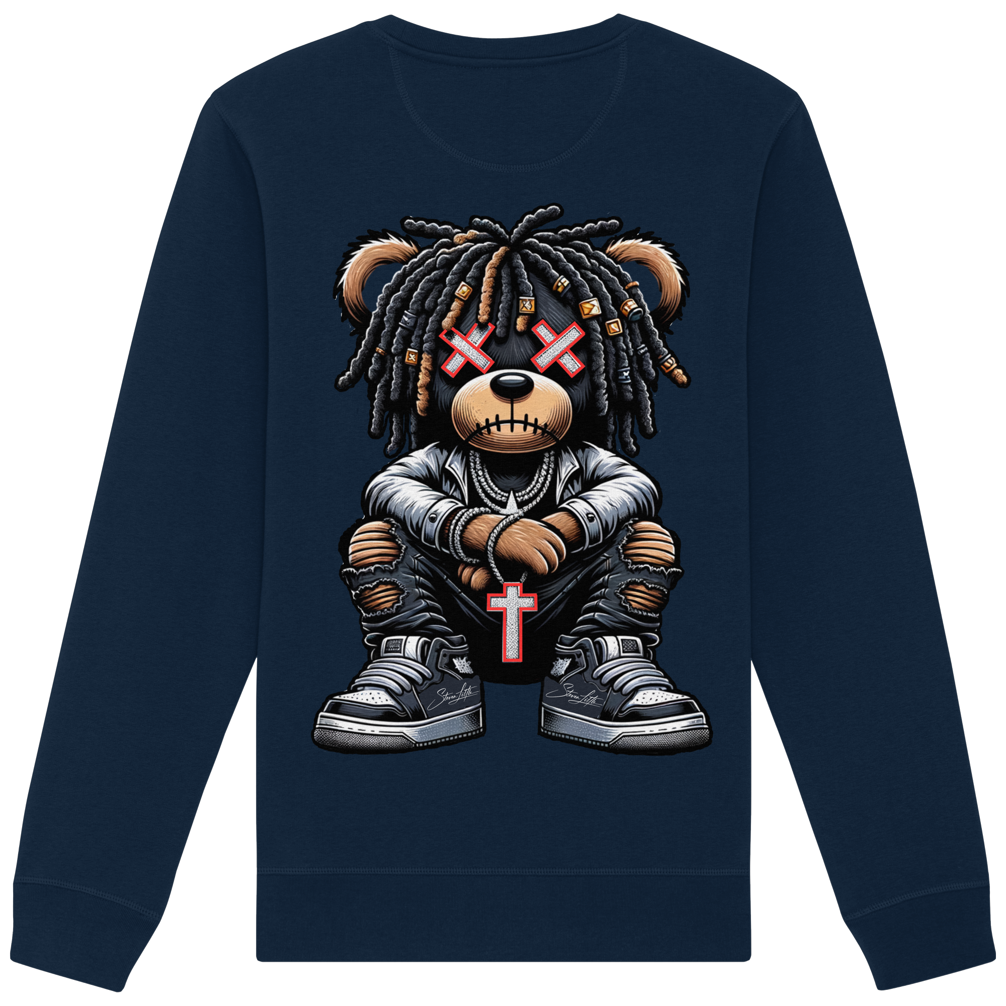 Bad Ass Teddy - Organic Sweatshirt