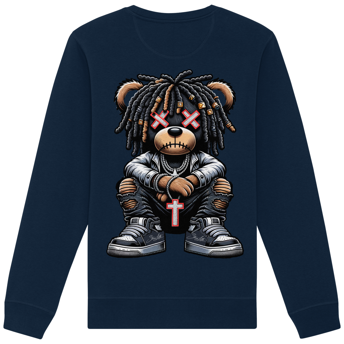 Bad Ass Teddy - Organic Sweatshirt