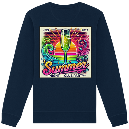 Ambiance fête d'été - Sweat-shirt bio