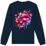 Cherry Kisses - Organic Sweatshirt