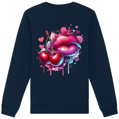 Cherry Kisses - Organic Sweatshirt