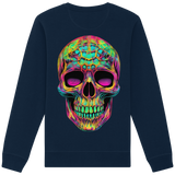 Psychedelic Skull - Organic Sweatshirt