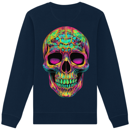 Psychedelic Skull - Organic Sweatshirt