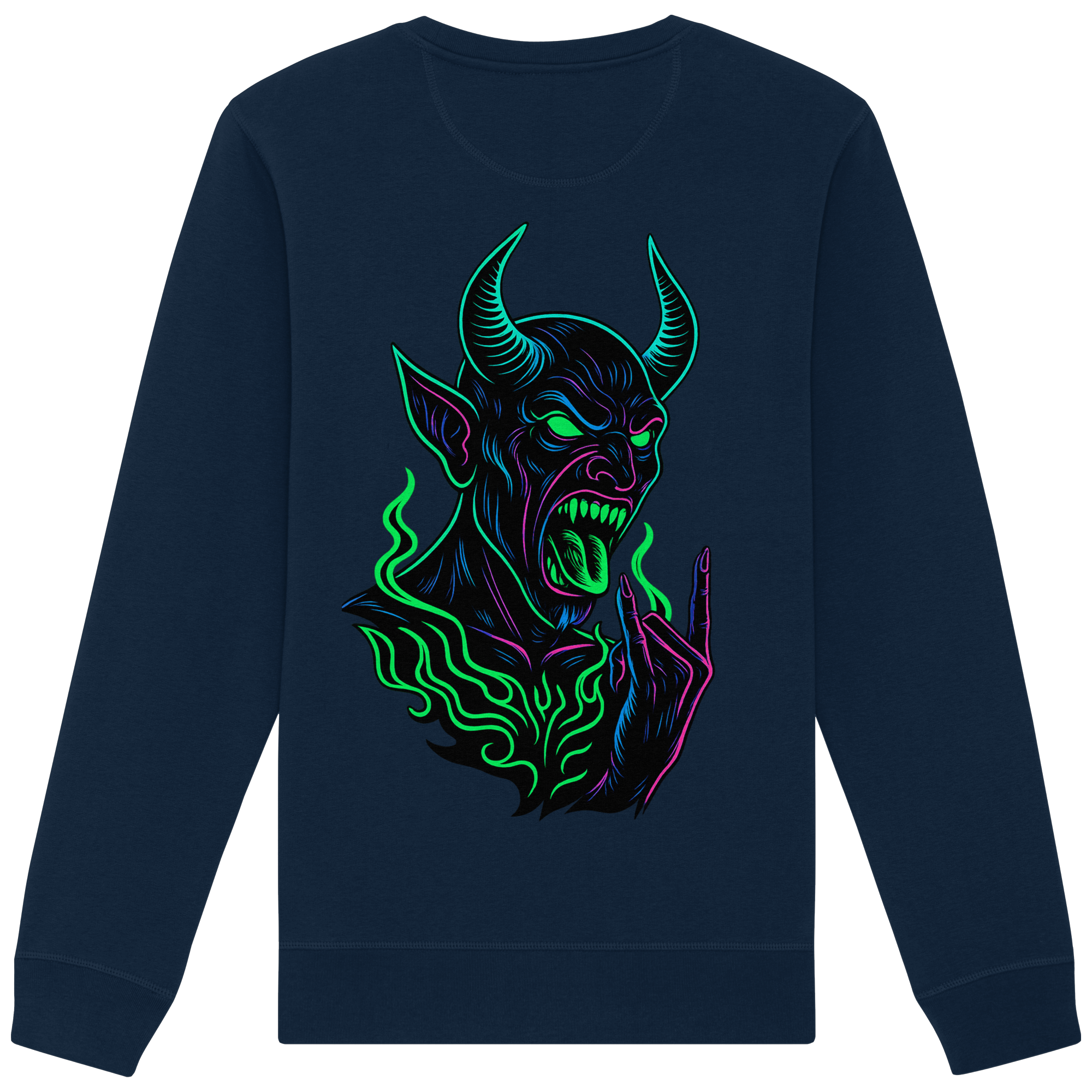 Neon Hellfire - Organic Sweatshirt