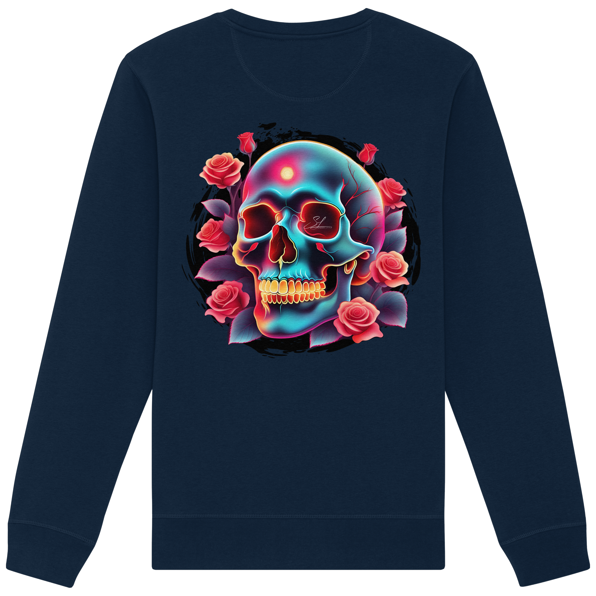 Sweat-shirt bio Glow Skull