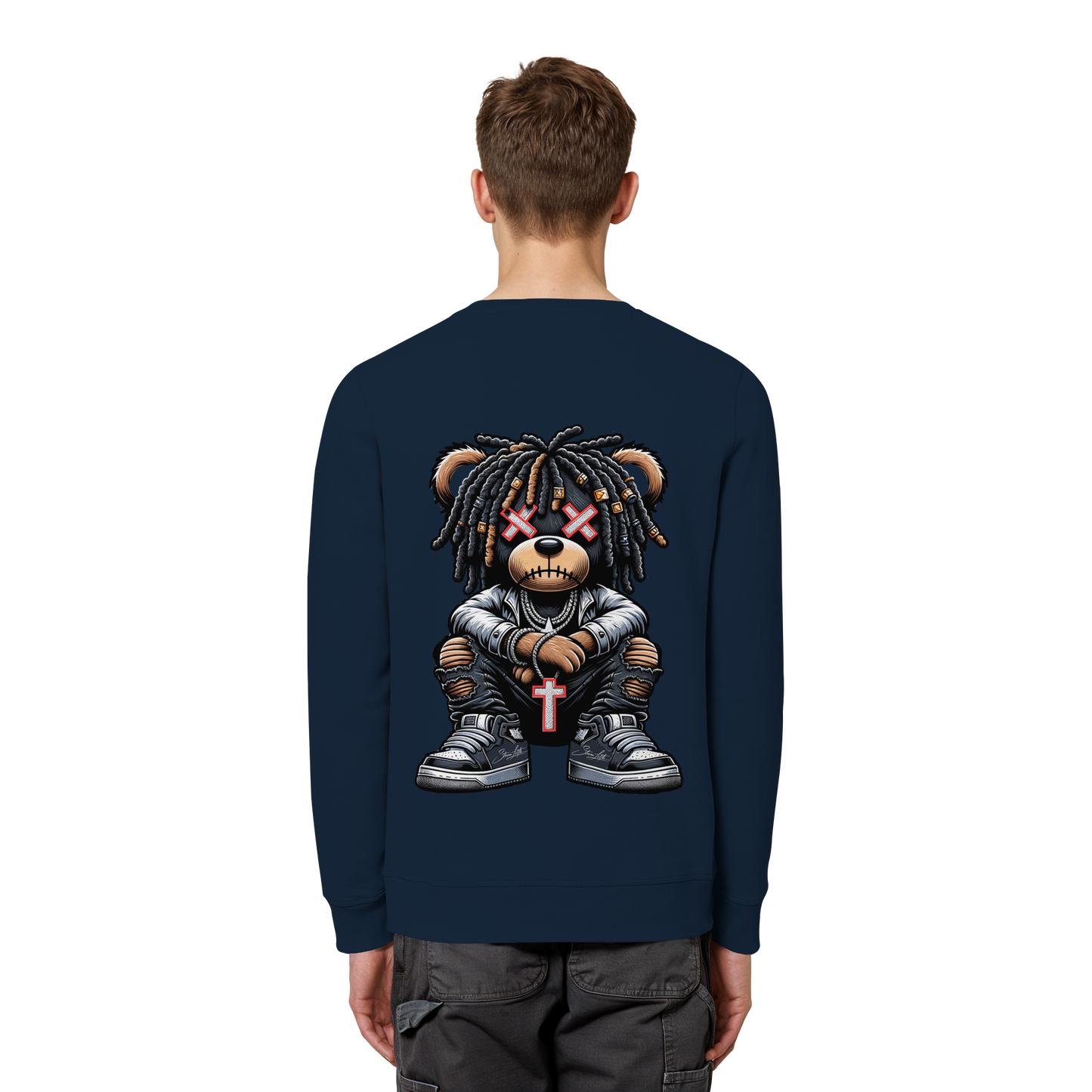 Bad Ass Teddy - Organic Sweatshirt