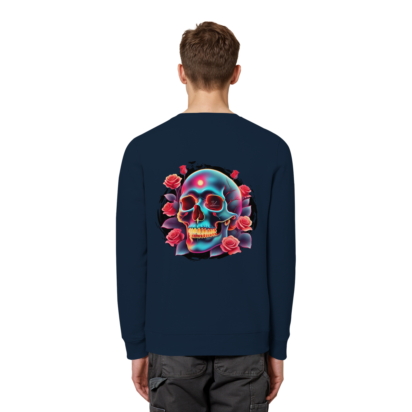 Glow Skull - Organic Sweatshirt