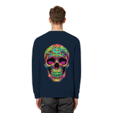 Psychedelic Skull - Organic Sweatshirt