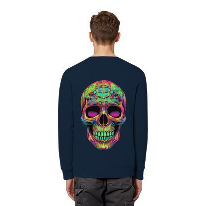 Psychedelic Skull - Organic Sweatshirt