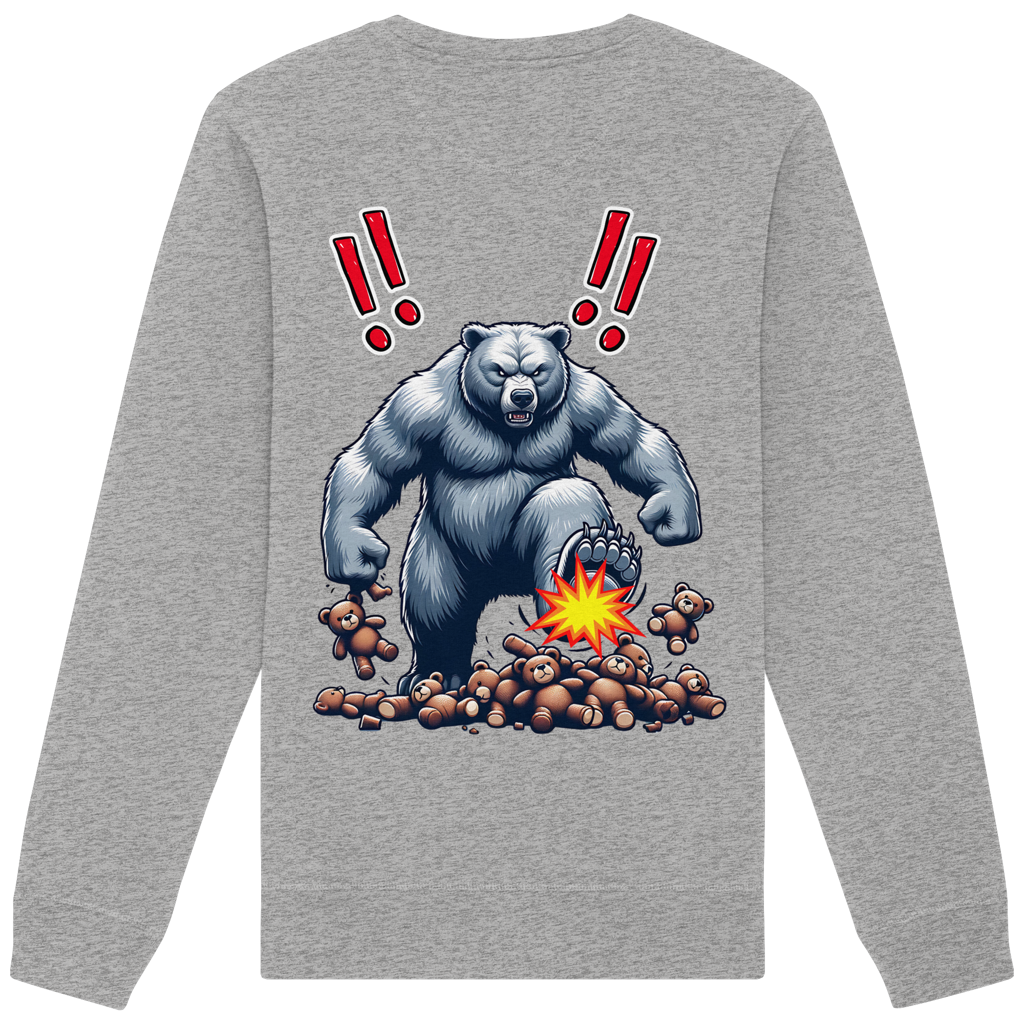 Teddy Terror - Organic Sweatshirt