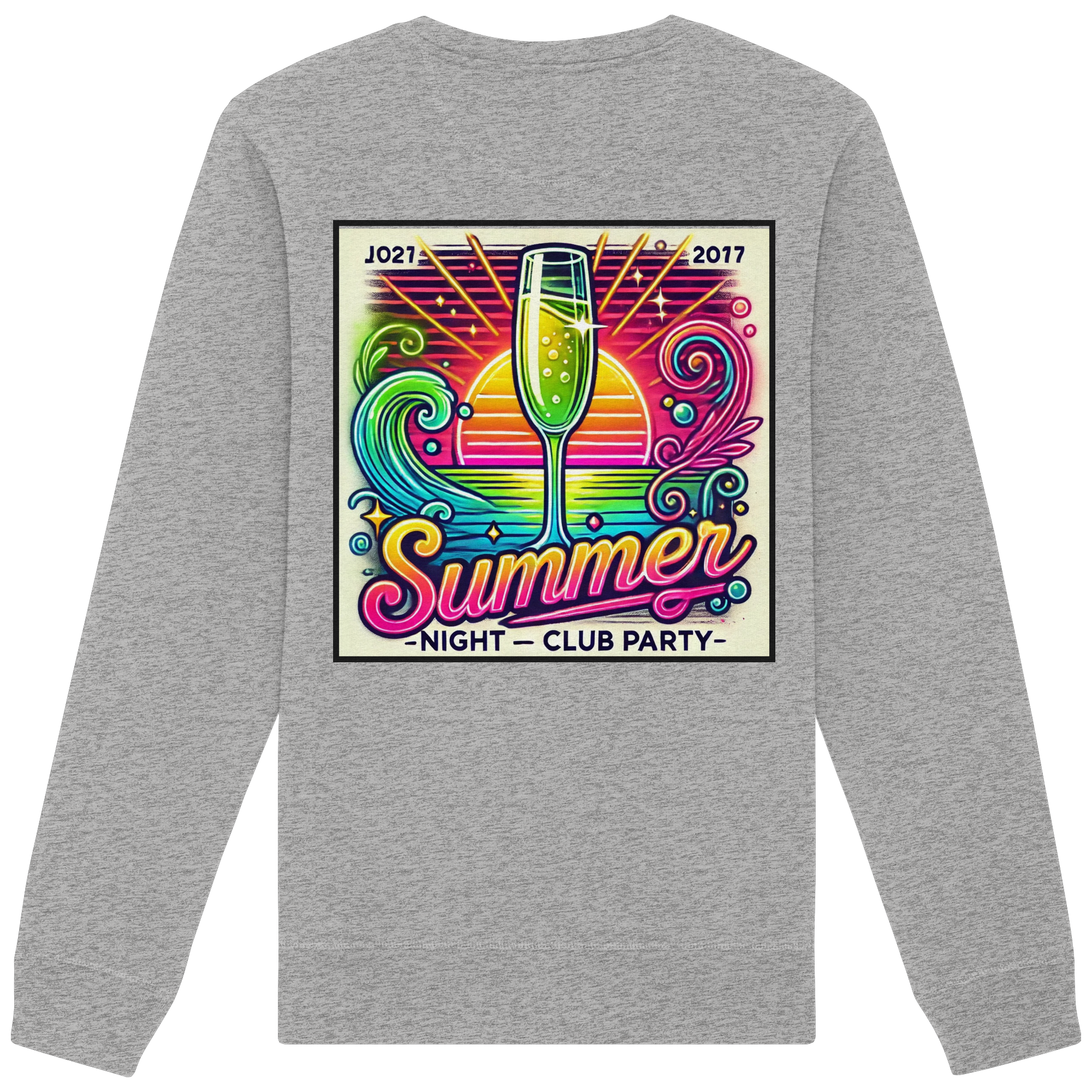 Summer Party Vibes - Organic Sweatshirt