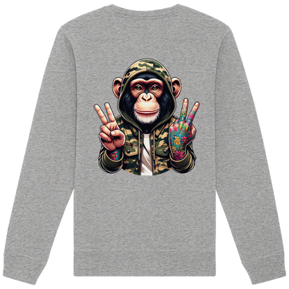 Jungle Ink Monkey - Organic Sweatshirt