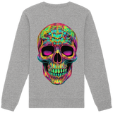 Psychedelic Skull - Organic Sweatshirt