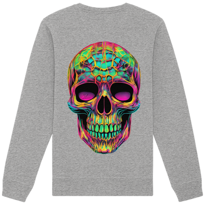 Psychedelic Skull - Organic Sweatshirt