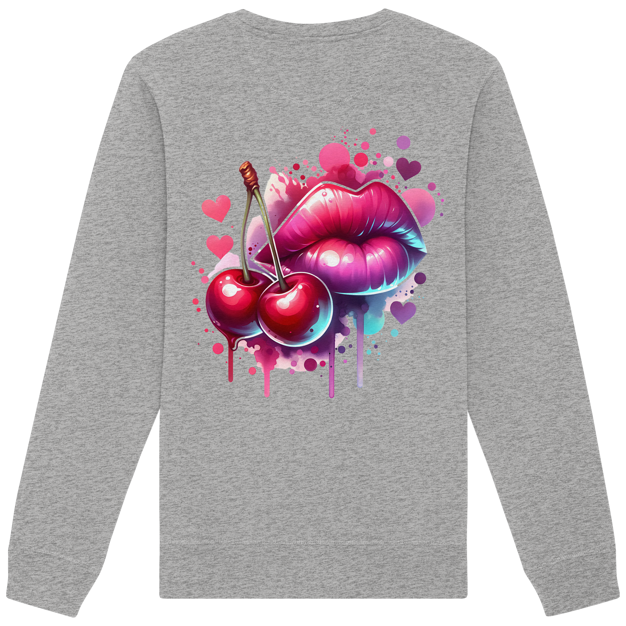 Cherry Kisses - Organic Sweatshirt