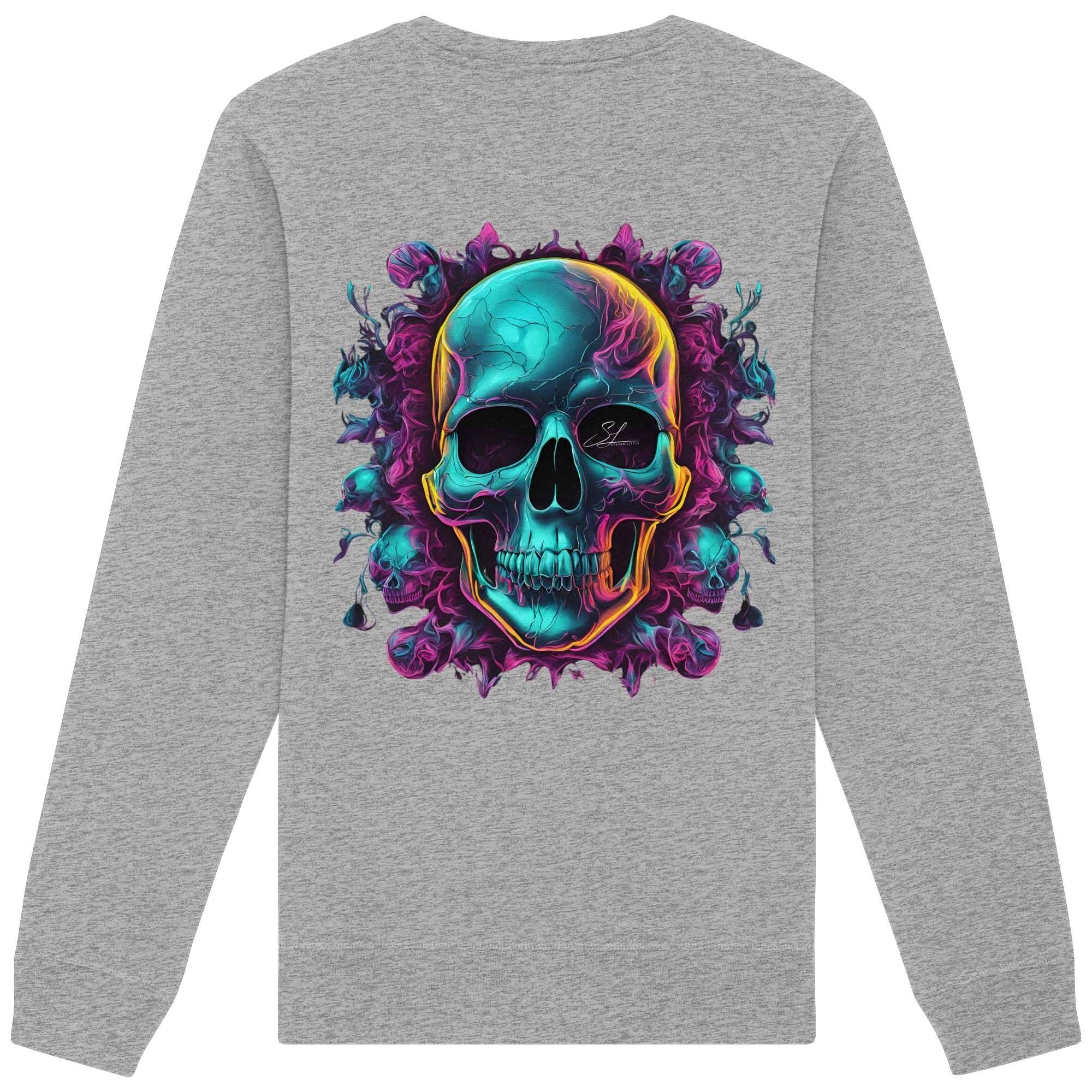 Sweat-shirt bio Crâne Galactique