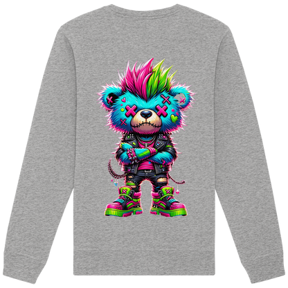 Punk Neon Teddy - Organic Sweatshirt