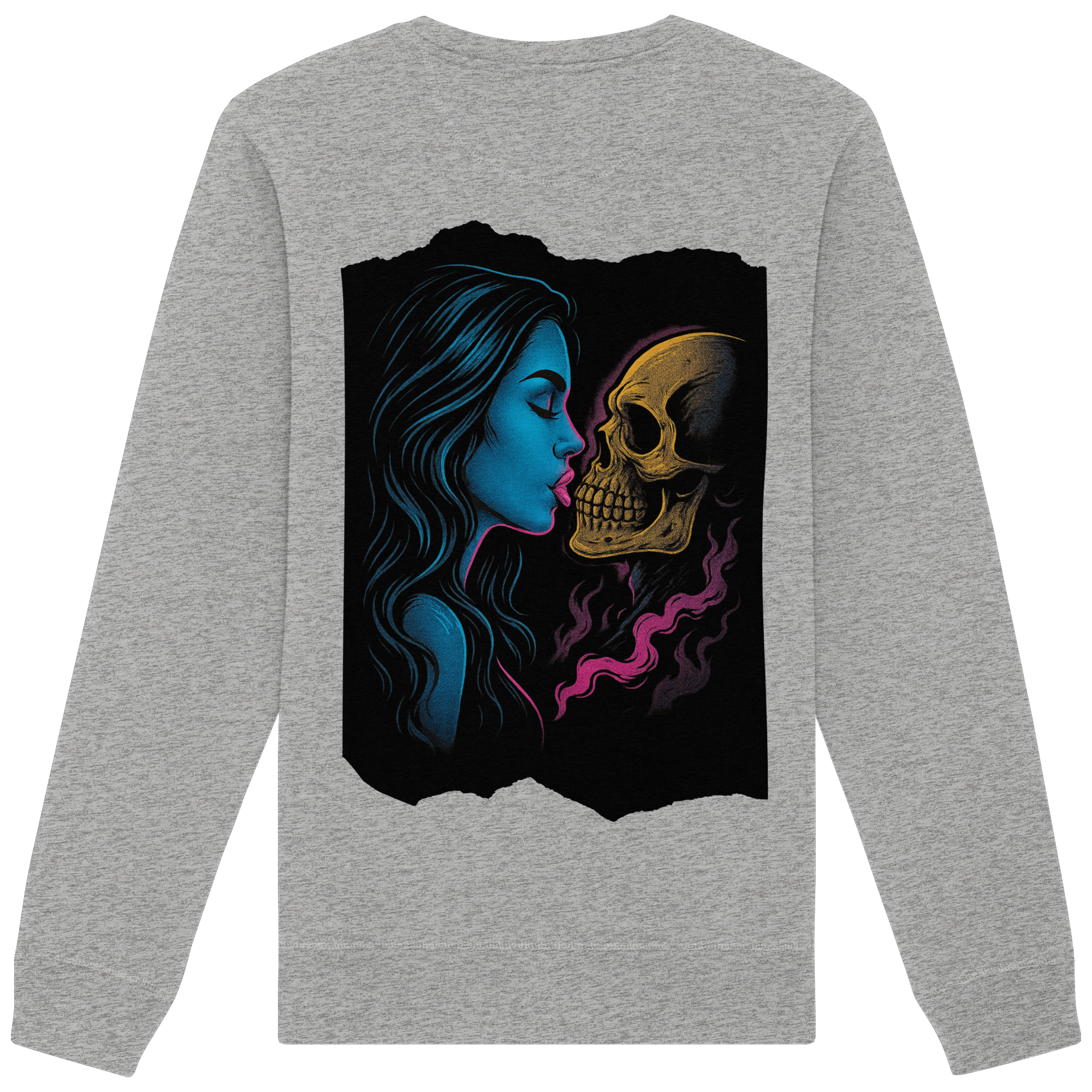 Kissing Skull - Organic Sweatshirt