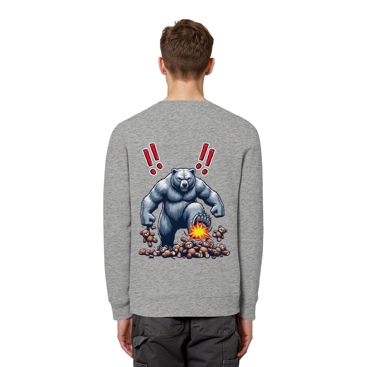 Teddy Terror - Organic Sweatshirt