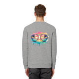 Tropical Sunset Glasses - Organic Sweatshirt