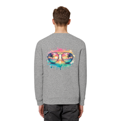 Tropical Sunset Glasses - Organic Sweatshirt