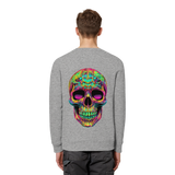Psychedelic Skull - Organic Sweatshirt