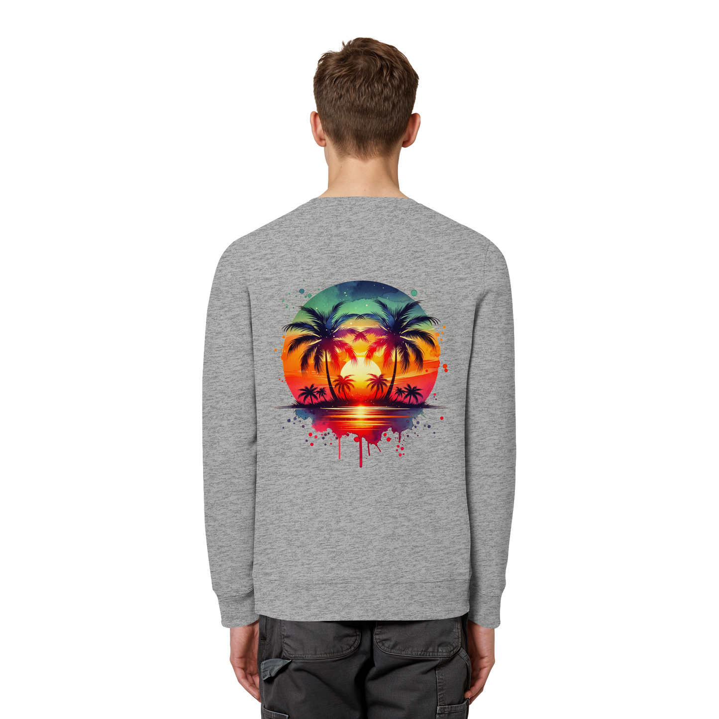 Tropical Sunset - Organic Sweatshirt