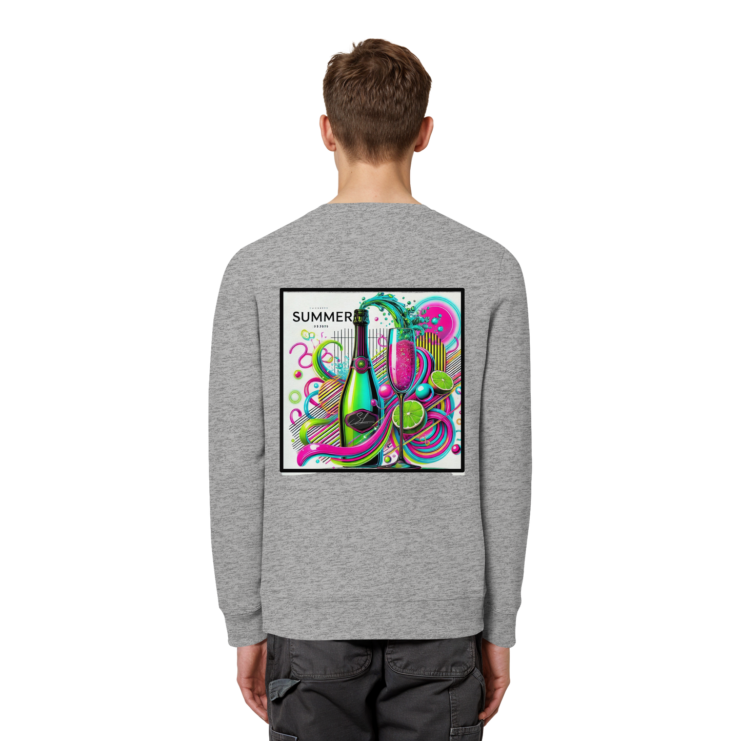Neon Fresh - Organic Sweatshirt