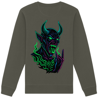 Neon Hellfire - Organic Sweatshirt