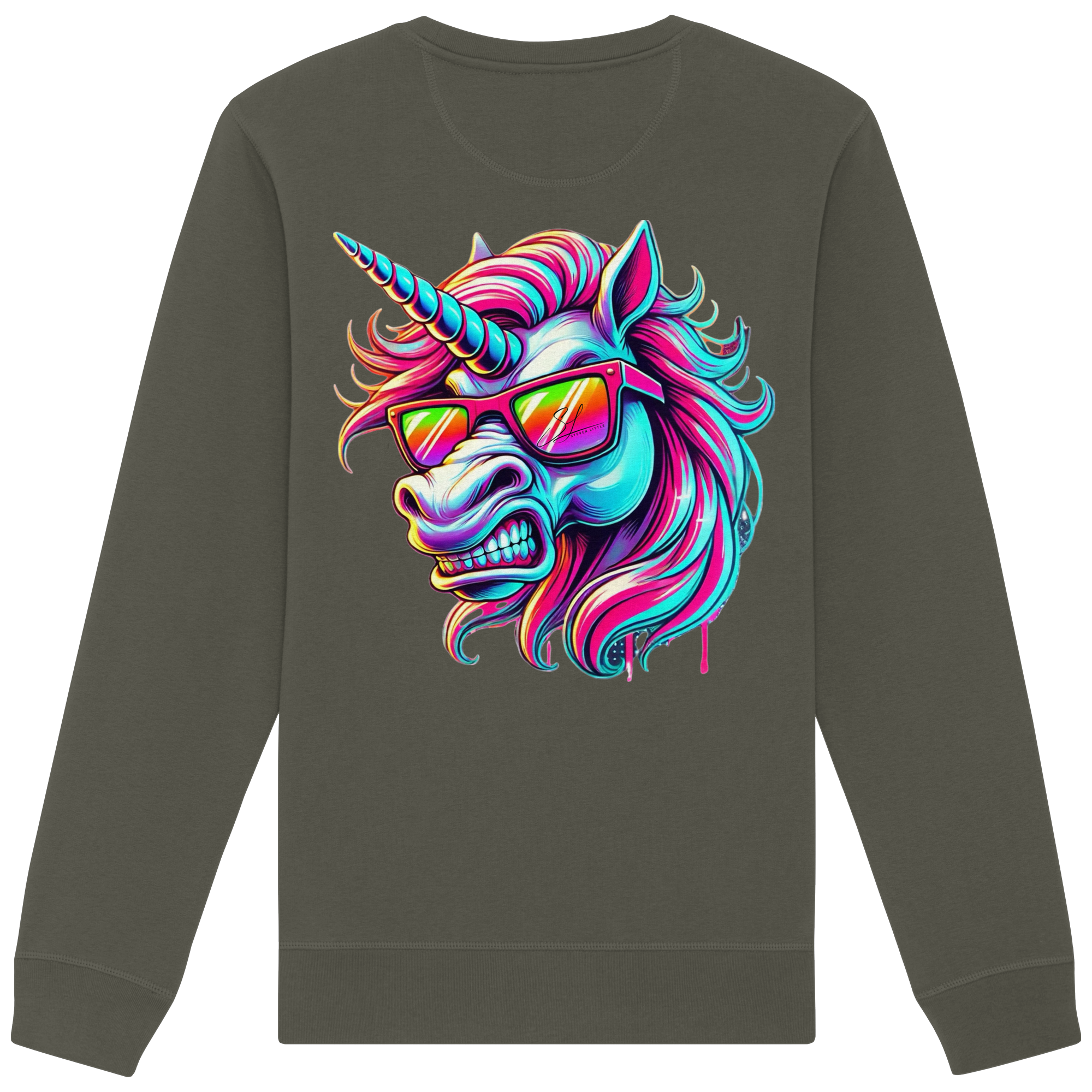 Funky Unicorn - Sweat-shirt bio
