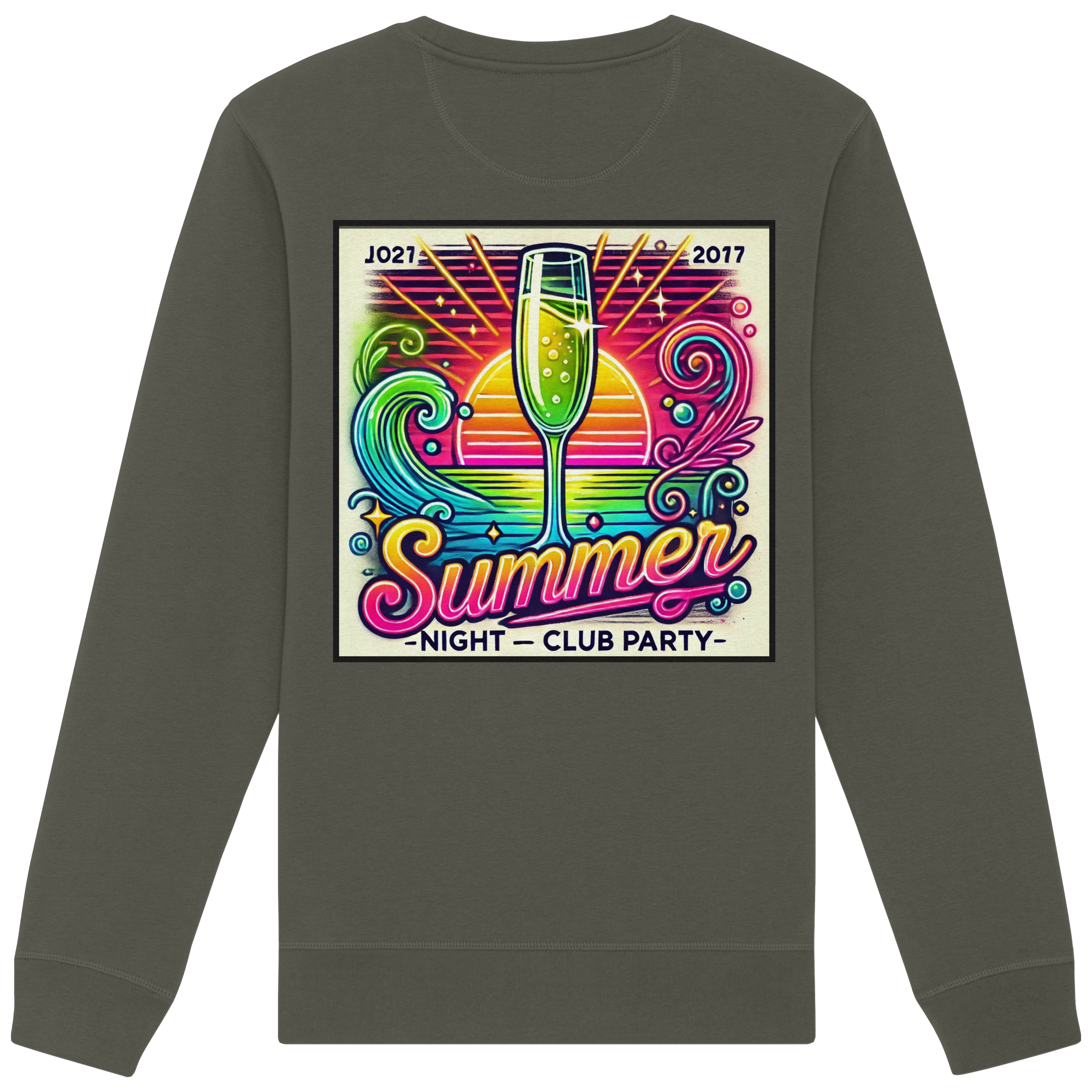 Summer Party Vibes - Organic Sweatshirt