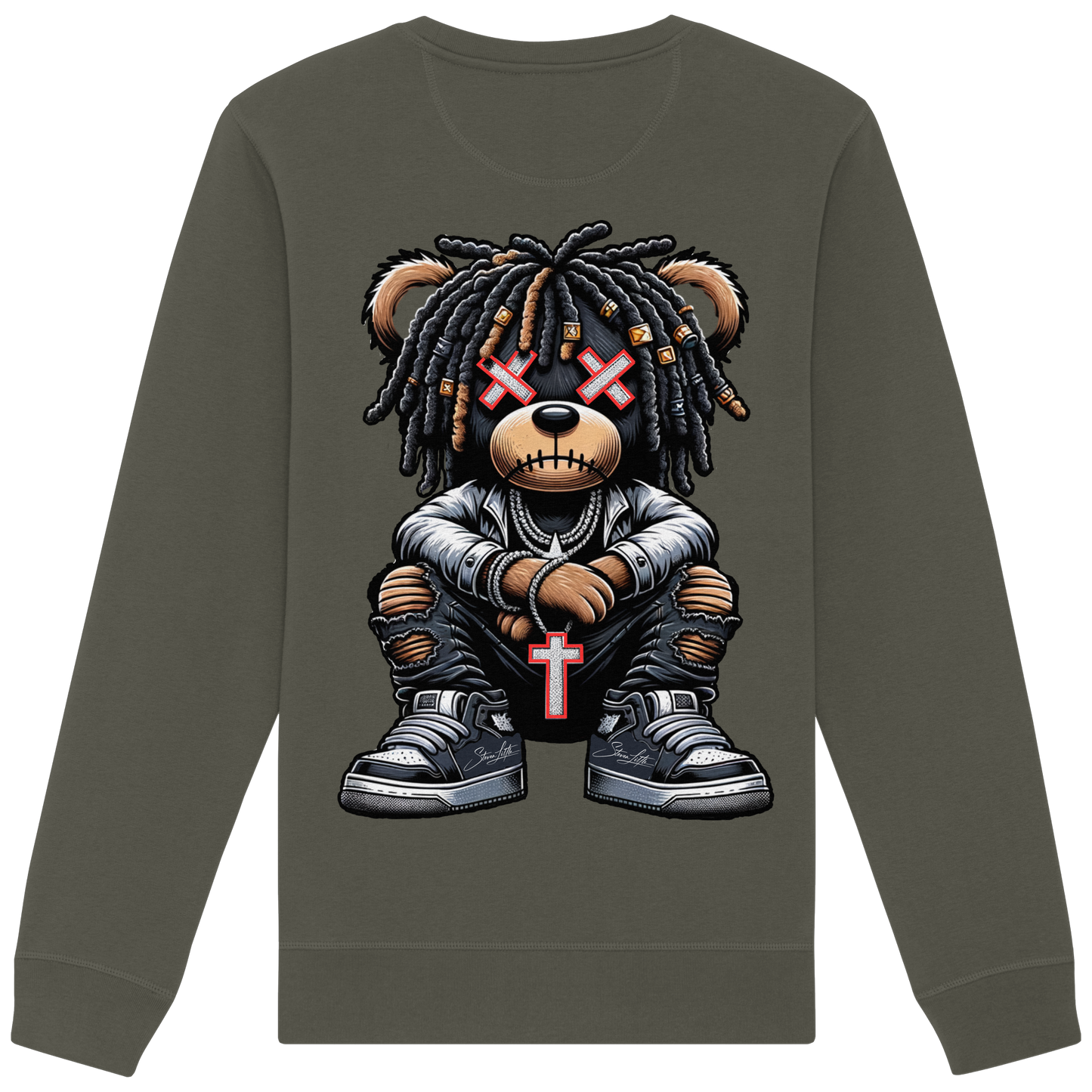 Bad Ass Teddy - Organic Sweatshirt