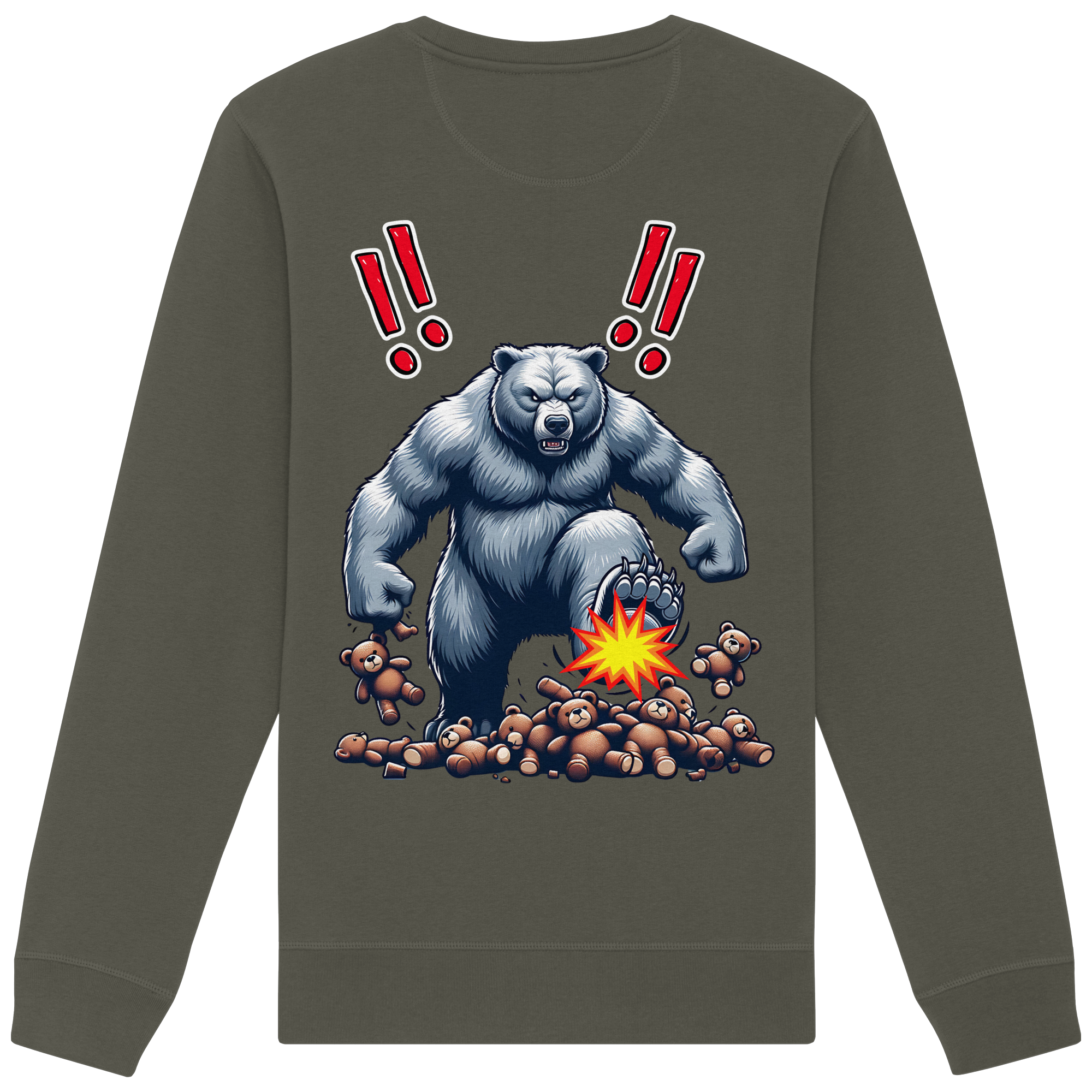 Teddy Terror - Organic Sweatshirt