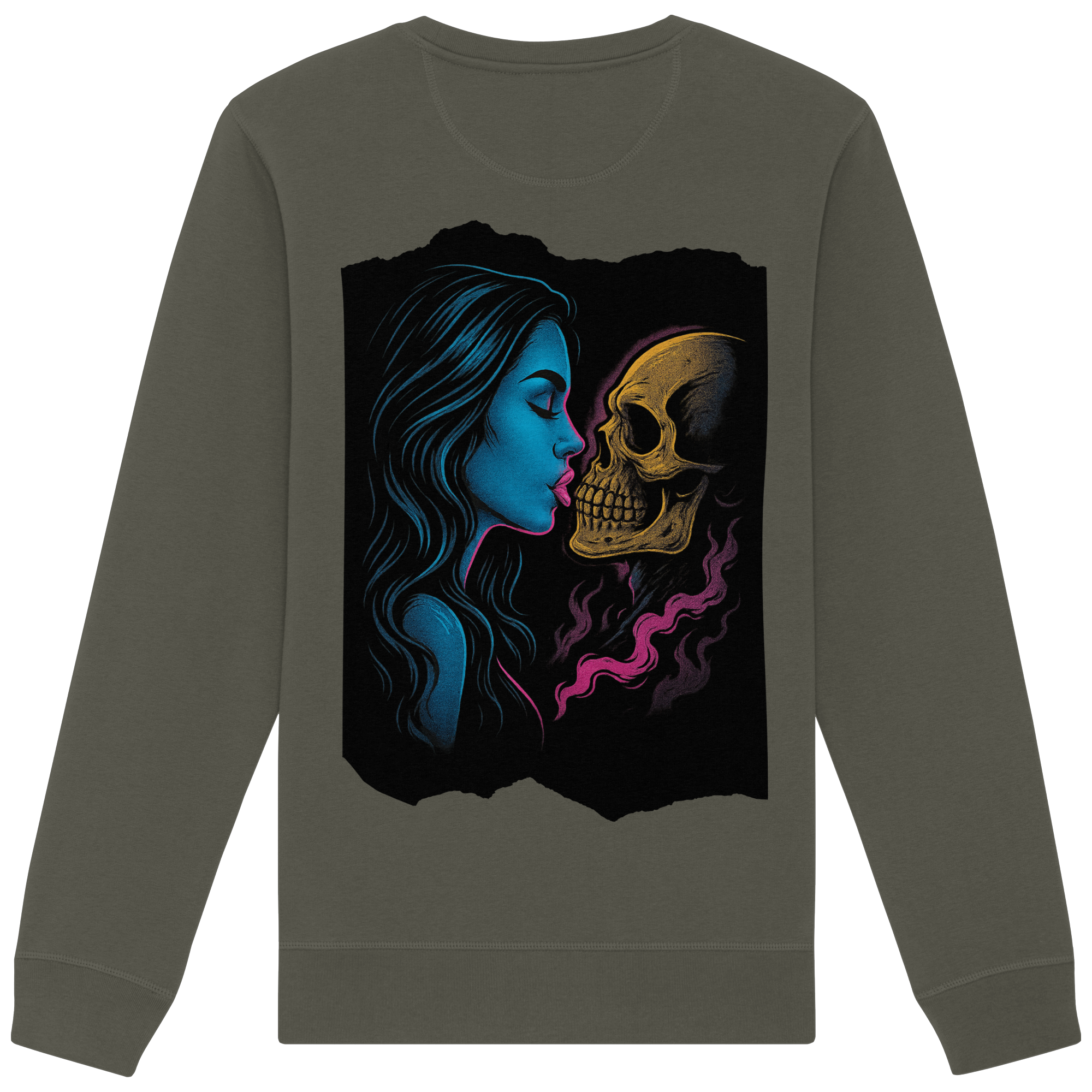 Kissing Skull - Organic Sweatshirt