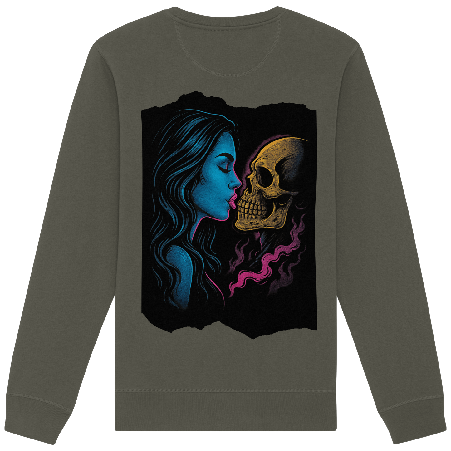 Kissing Skull - Organic Sweatshirt