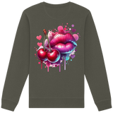 Cherry Kisses - Organic Sweatshirt