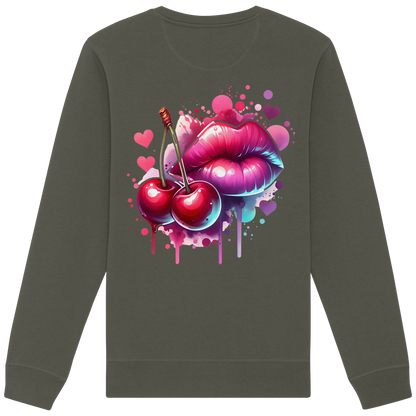 Cherry Kisses - Organic Sweatshirt