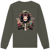 Jungle Ink Monkey - Organic Sweatshirt