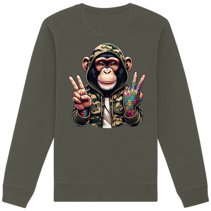 Jungle Ink Monkey - Organic Sweatshirt