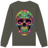 Psychedelic Skull - Organic Sweatshirt