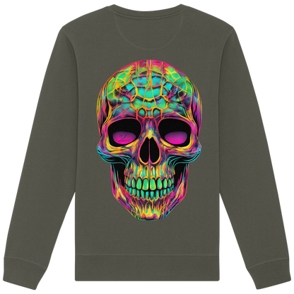 Psychedelic Skull - Organic Sweatshirt