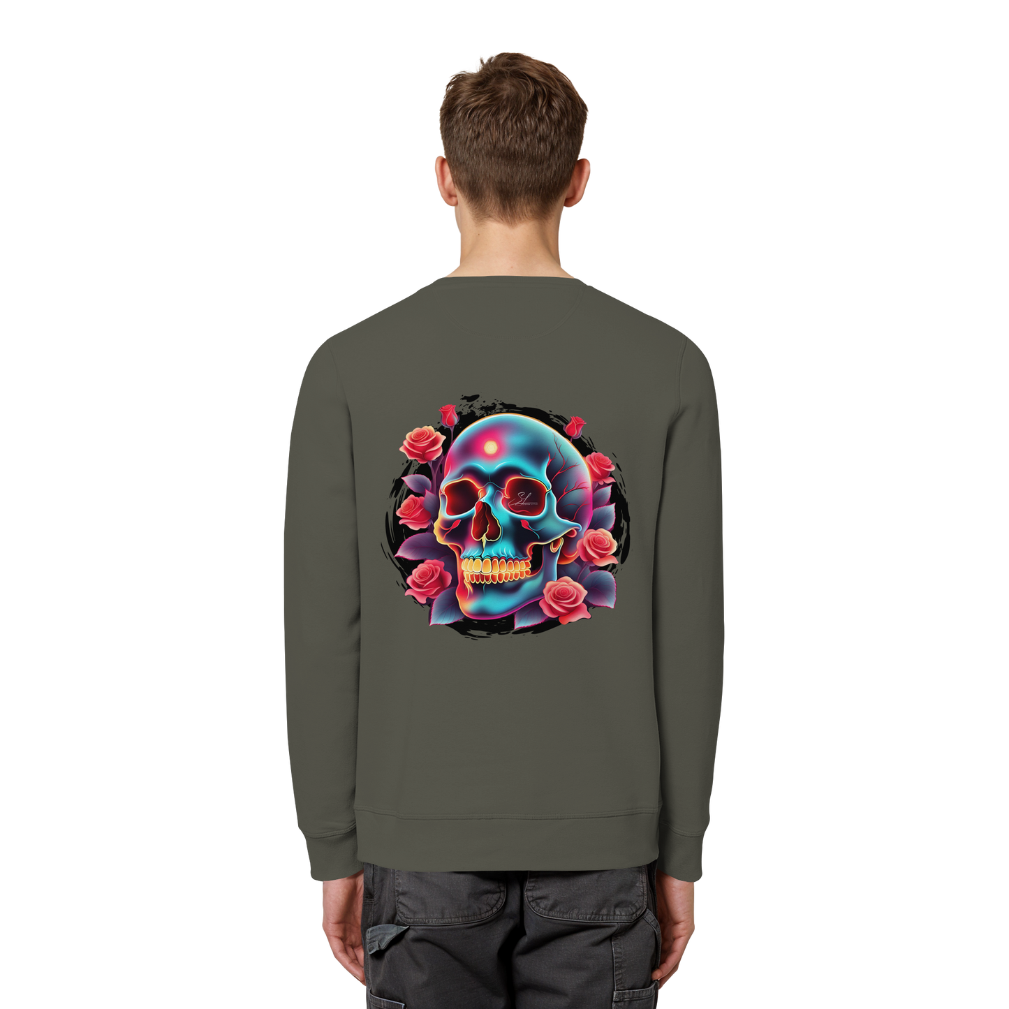 Glow Skull - Organic Sweatshirt