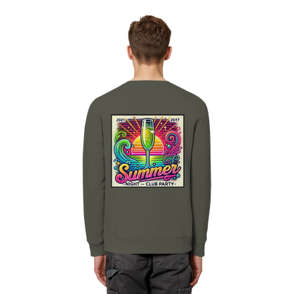 Ambiance fête d'été - Sweat-shirt bio
