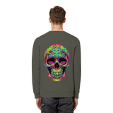 Psychedelic Skull - Organic Sweatshirt